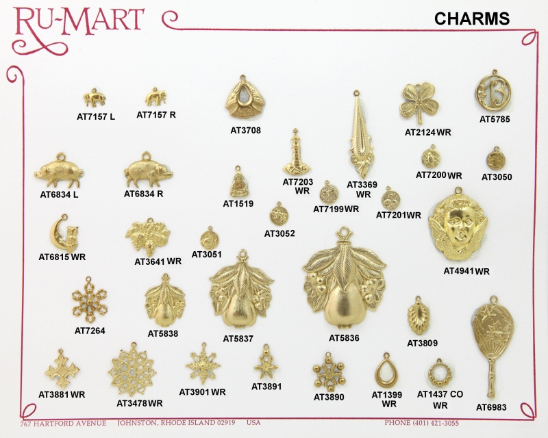 Brass Charms 45