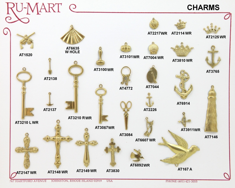 Brass Charms 47