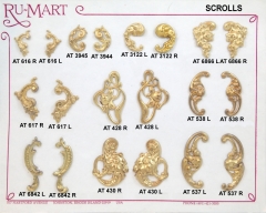 Victorian Scroll Stampings